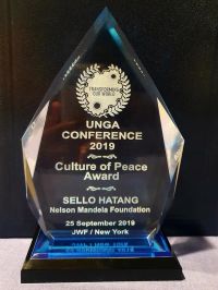 2019 Culture of Peace Award 2