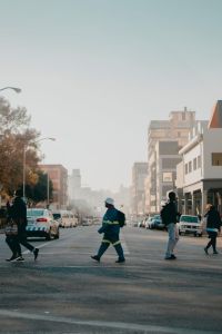 Johannesburg street scene