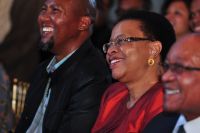 Mandla Mandela, Graca Machel, President Jacob Zuma