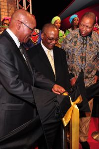 Jacob Zuma opens the Centre of Memory