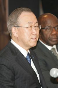 UN secretary-general Ban Ki-moon