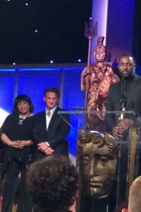 Zindzi  Mandela  Sean  Penn  Idris  Elba  Bafta  Los  Angeles