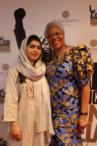 Malala Yousafzai and Graca Machel