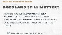Does Land Stilll Matter Invite 2 Nov 2023