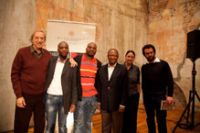 Ariel Dorfman, Thando Mgqolozana, Niq Mhlongo, Professor Njabulo S Ndebele, Henrietta Rose-Innes and Kevin Bloom