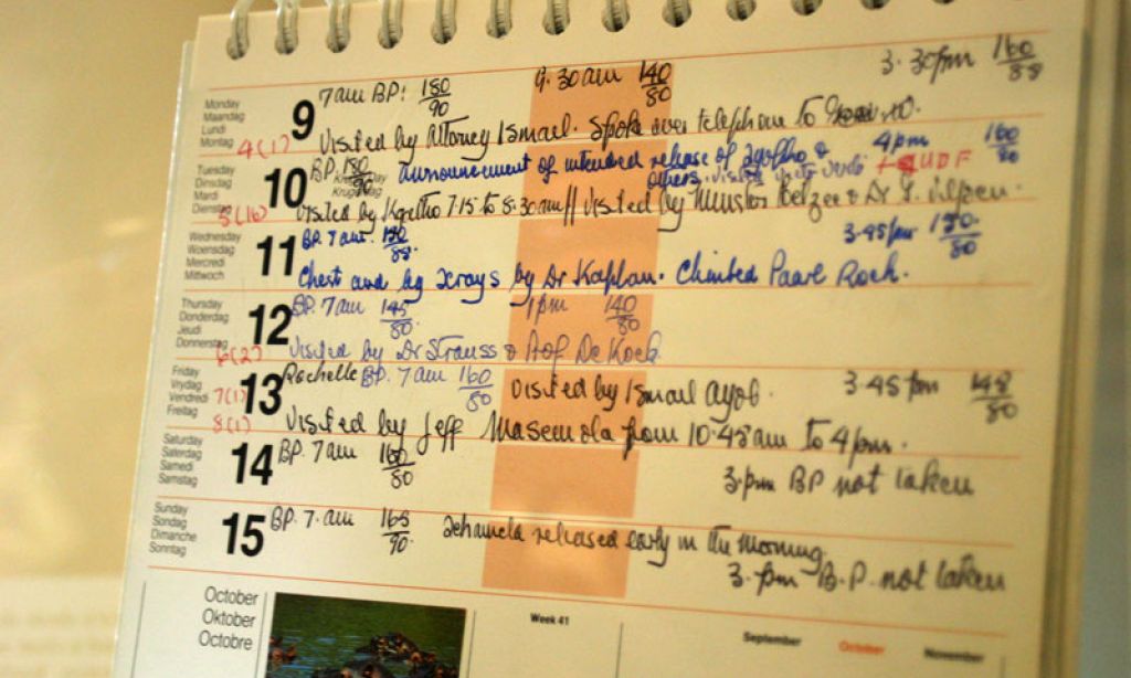 Pparenting a Nation - Nelson Mandela's desk diary
