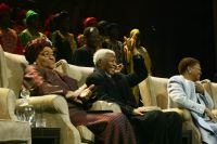 Ellen Jophson-Sirleaf and Nelson Mandela. Sixth Nelson Mandela Annual Lecture