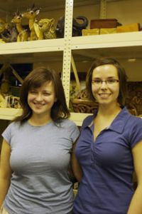 Carol-Anne Graham and Stephanie Nemscock (interns)