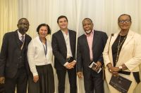 Thomas Picketty with Johannesburg academics
