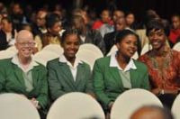 Scholars attending the Oprah Winfrey Leadership Academy for Girls