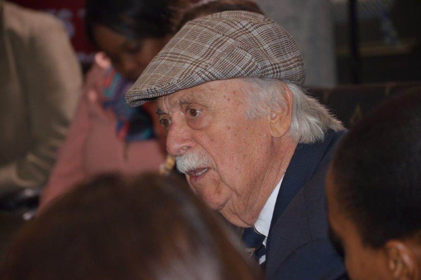 George Bizos at a dialogue on reconciliation