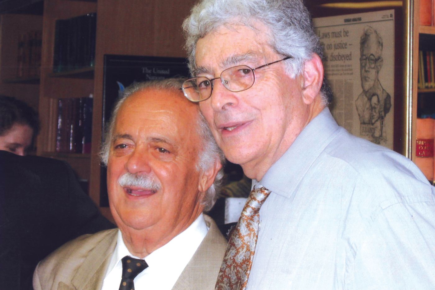 George Bizos and Arthur Chaskalson