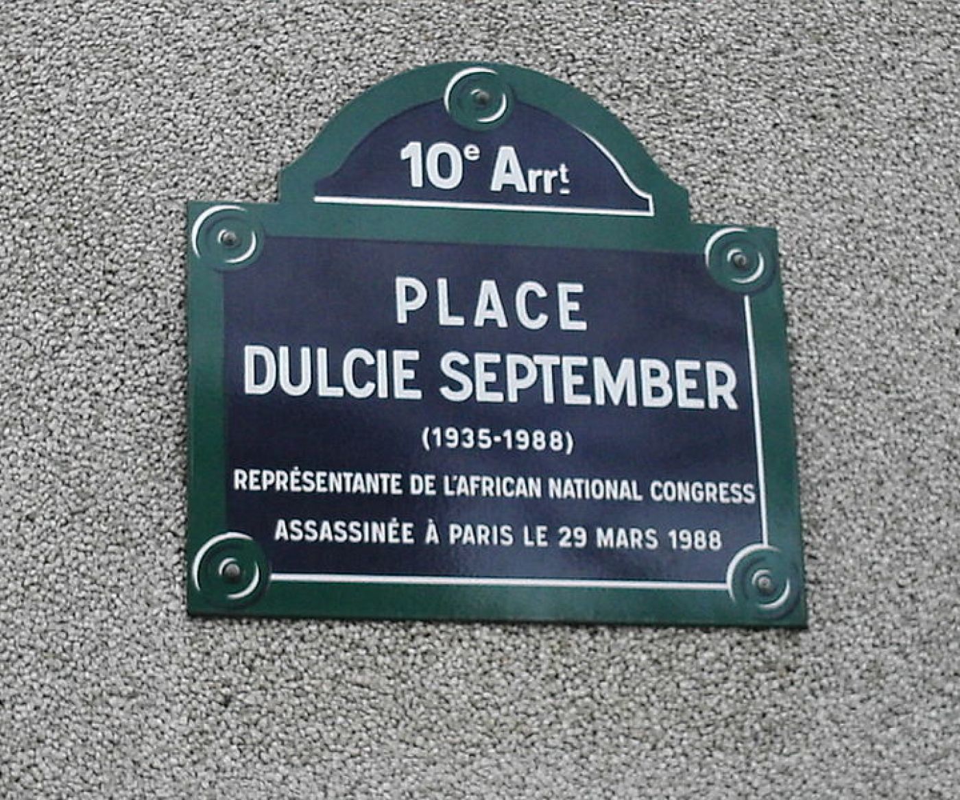Place Dulcie September, Paris