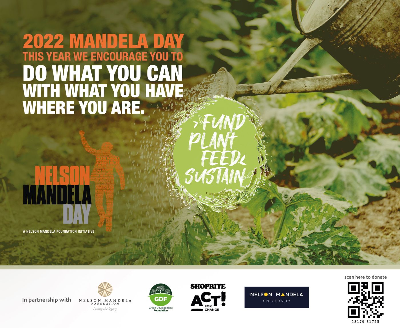 Mandela Day Campaign Poster