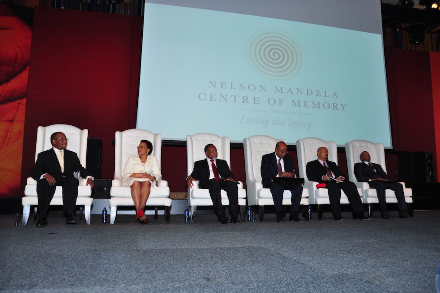 The panel at the 11th Nelson Mandela Annual Lecture