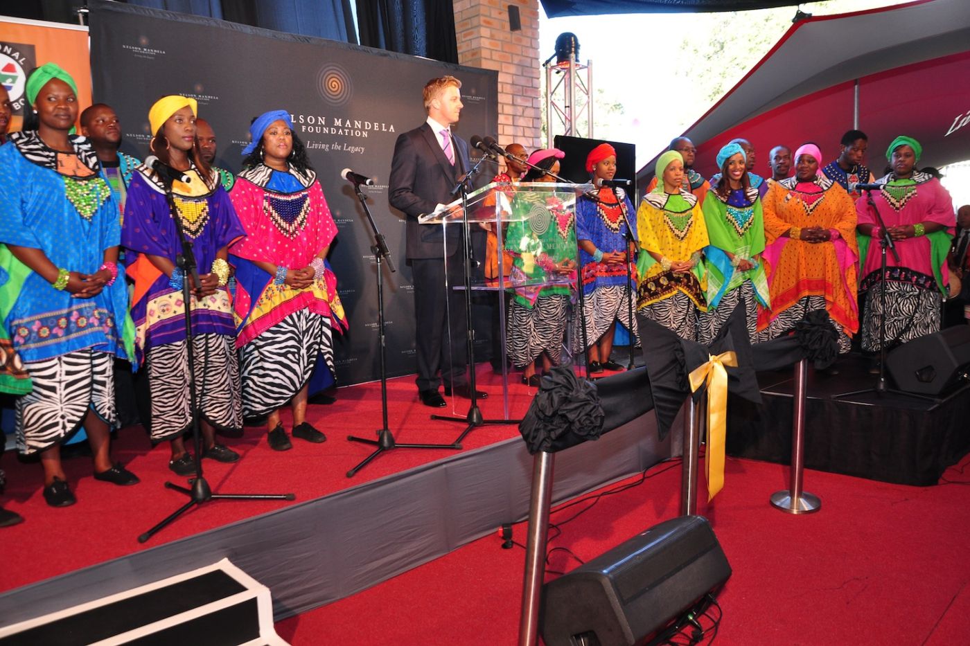 Centre of Memory opens: Soweto Gospel Choir