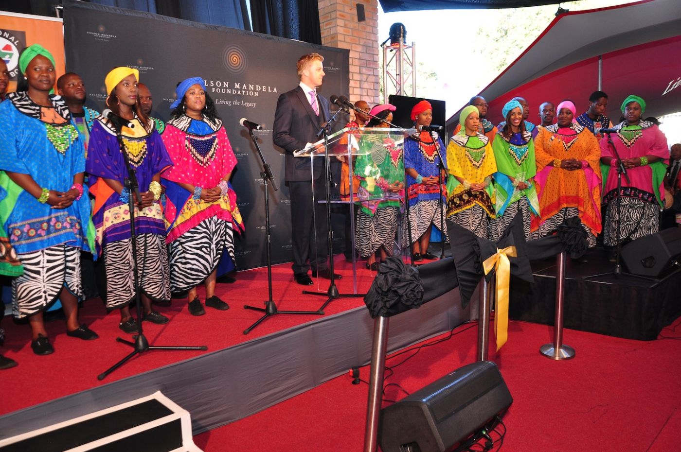 Centre of Memory opens: Soweto Gospel Choir
