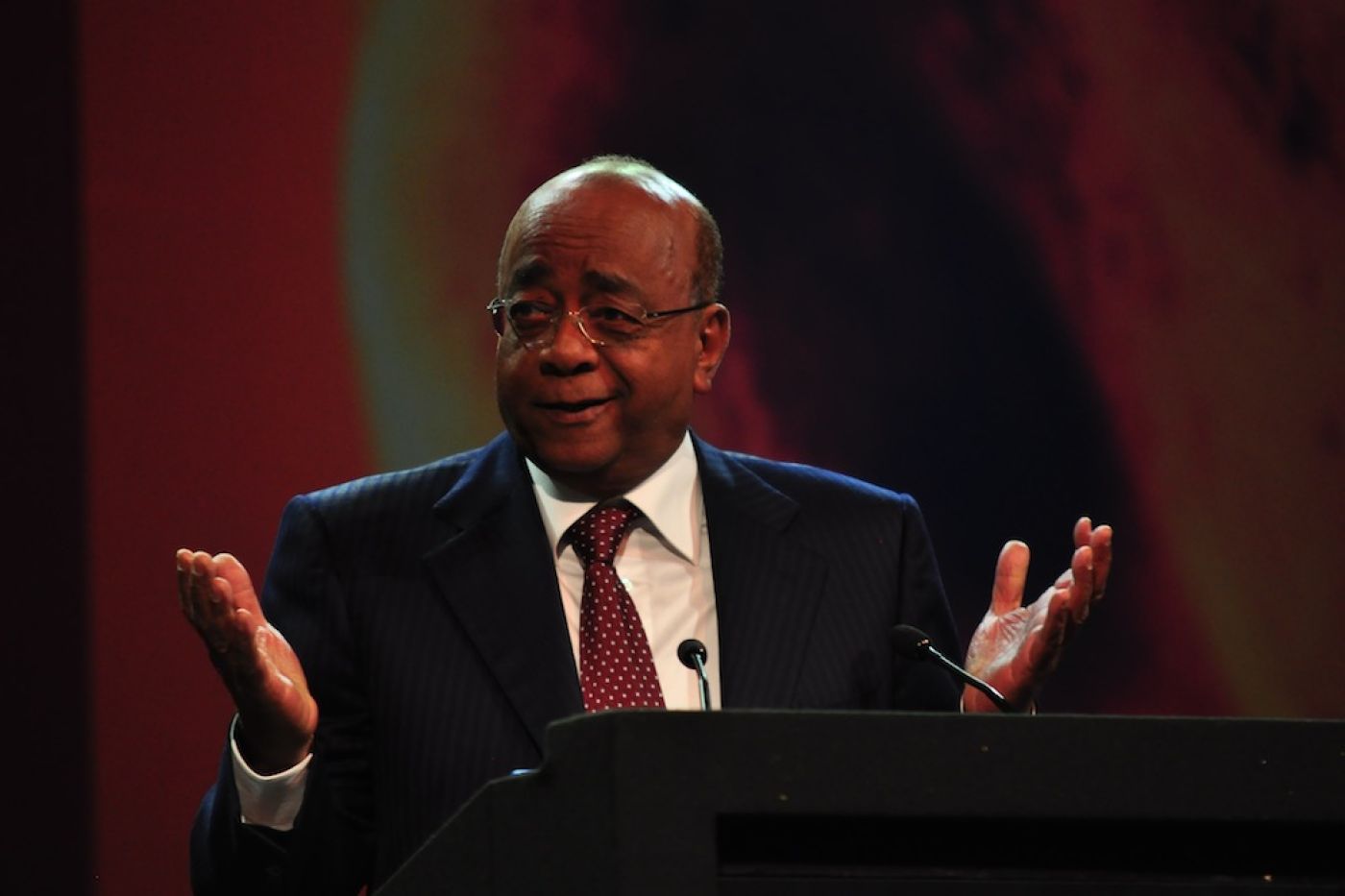 Mo Ibrahim at the 11th Nelson Mandela Annual Lecture 