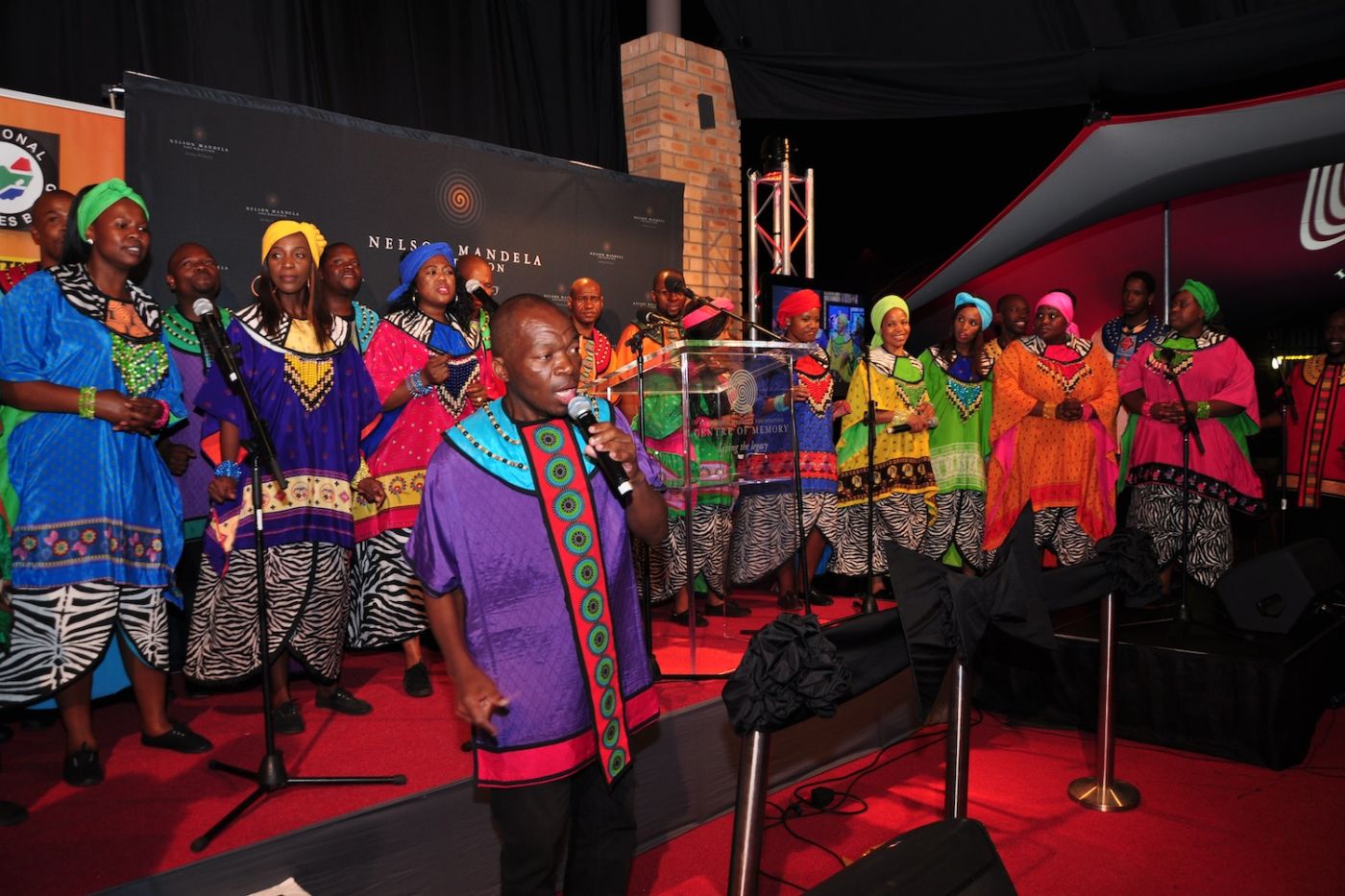 Centre of Memory opening: Soweto Gospel Choir