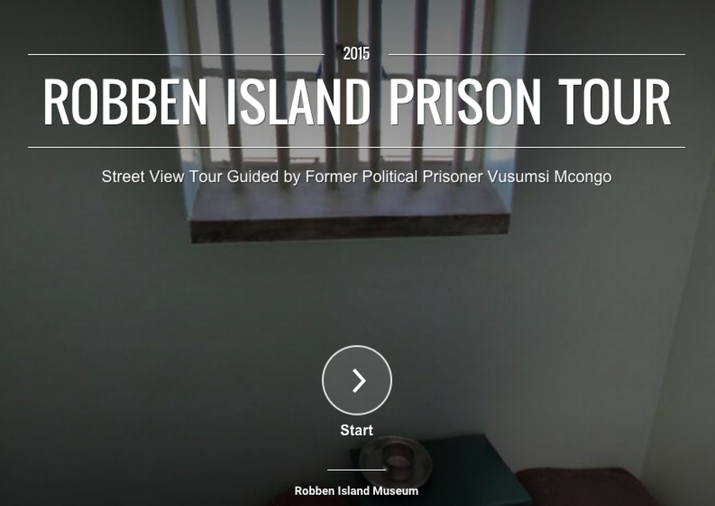 Google Maps Robben Island