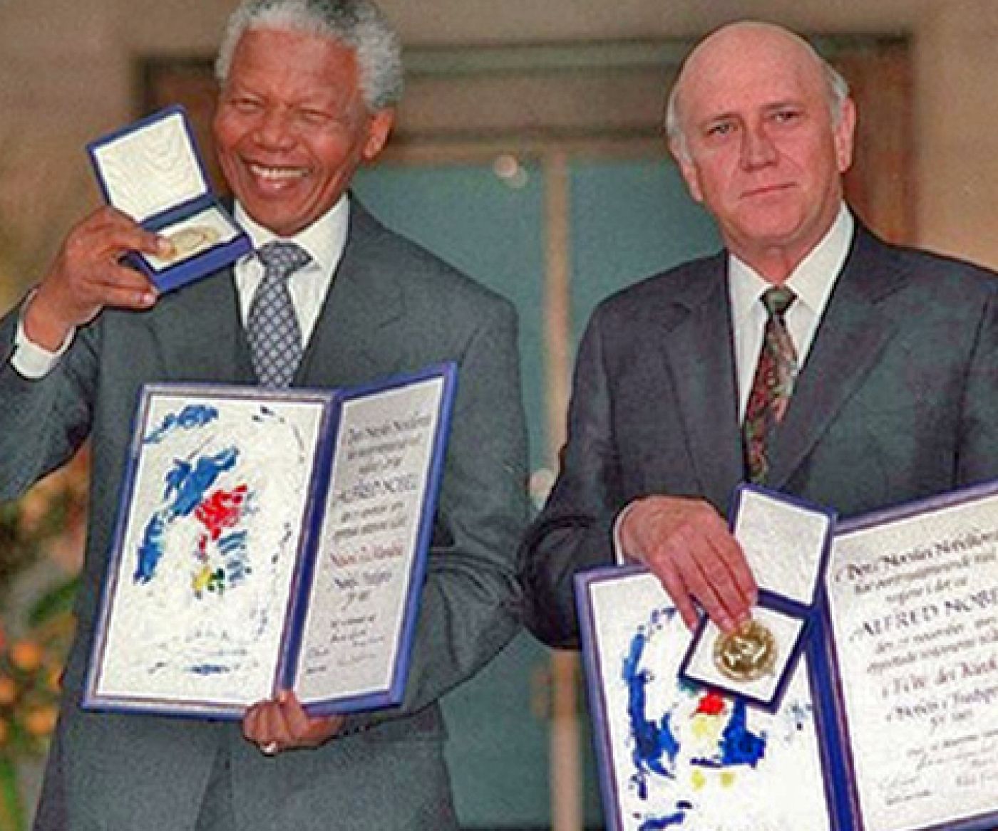 Mandela De Klerk 1993