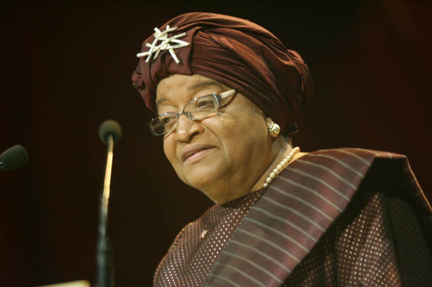 Ellen Johnson-Sirleaf, 2008. Nelson Mandela Annual Lecture