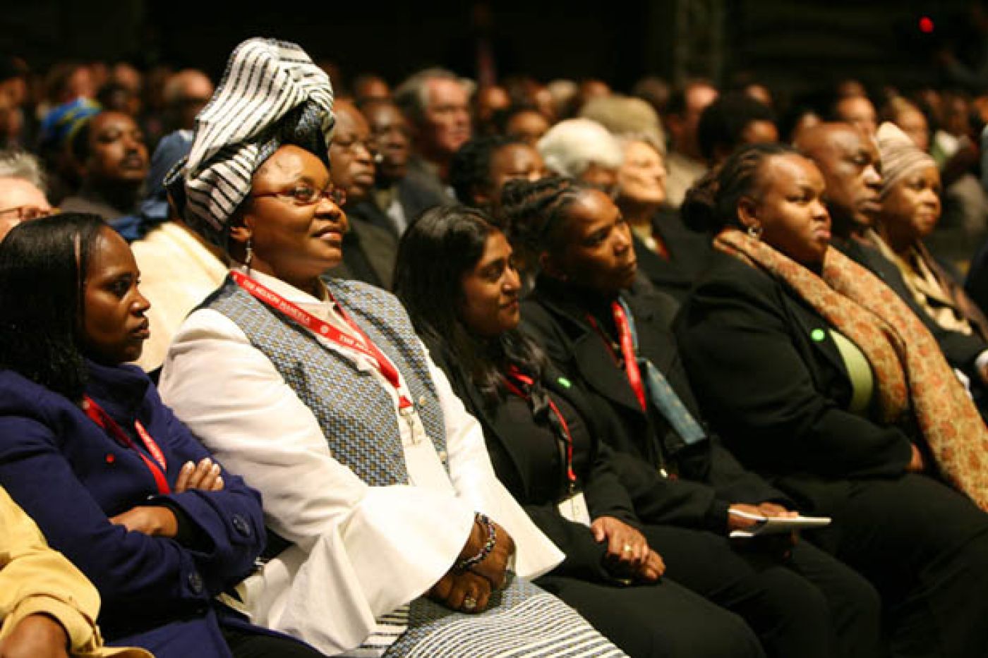 Audience at the Sixth Nelson Mandela Annual Lecture