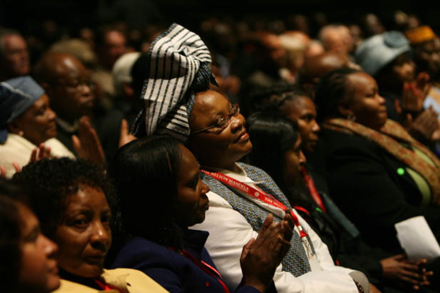 Audience at the Sixth Nelson Mandela Annual Lecture (2008)