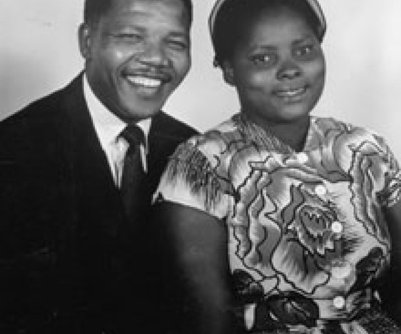 Nelson Mandela and Batshaka Cele