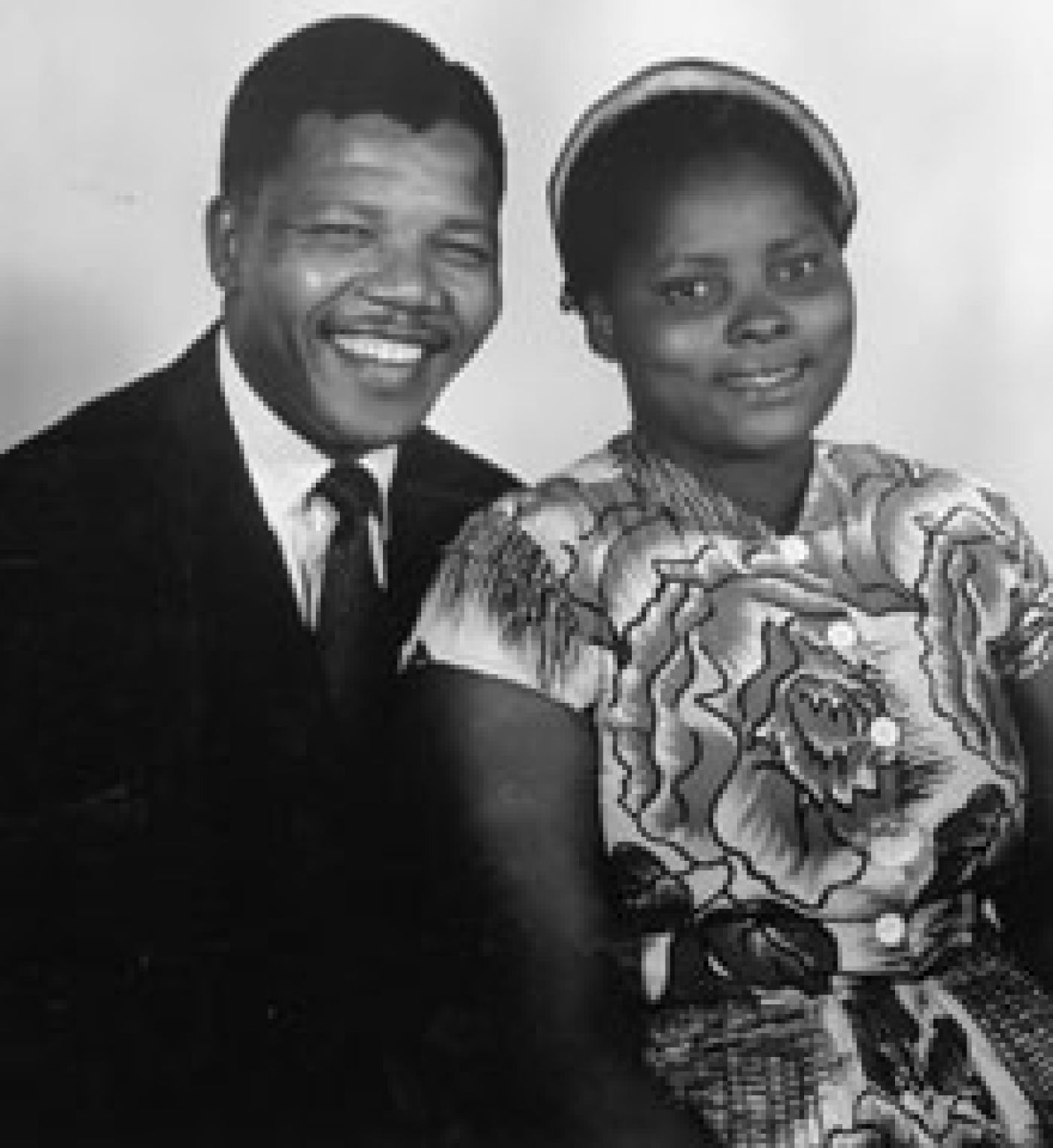 Nelson Mandela and Batshaka Cele